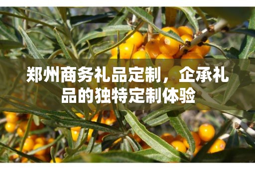 郑州商务礼品定制，企承礼品的独特定制体验